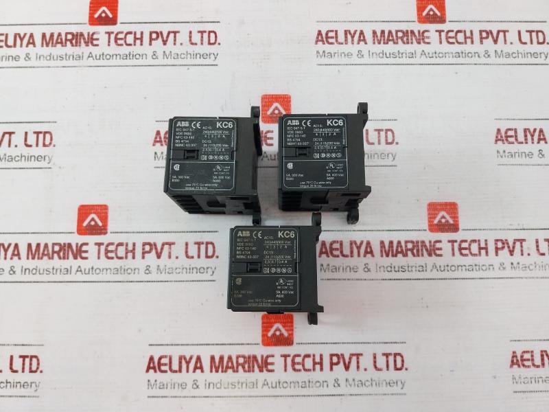 Abb Kc6-22 Z Mini Contactor Relay 24 V Dc 5A, 600 Vac Iec 947-5-1