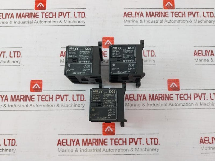 Abb Kc6-22 Z Mini Contactor Relay 24 V Dc 5A, 600 Vac Iec 947-5-1