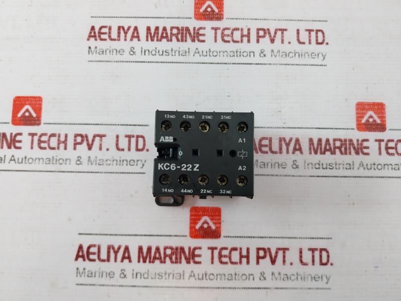 Abb Kc6-22 Z Mini Contactor Relay 24 V Dc 5A, 600 Vac Iec 947-5-1