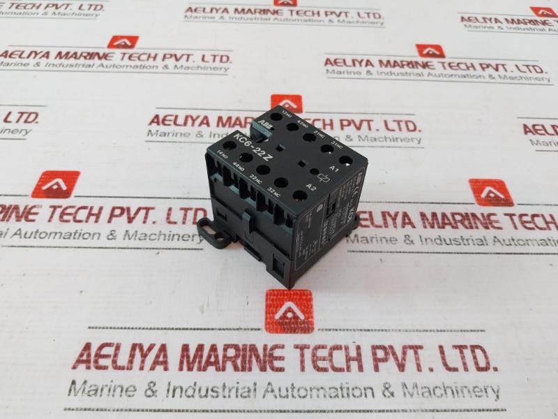 Abb Kc6-22 Z Mini Contactor Relay 24 V Dc 5A, 600 Vac Iec 947-5-1
