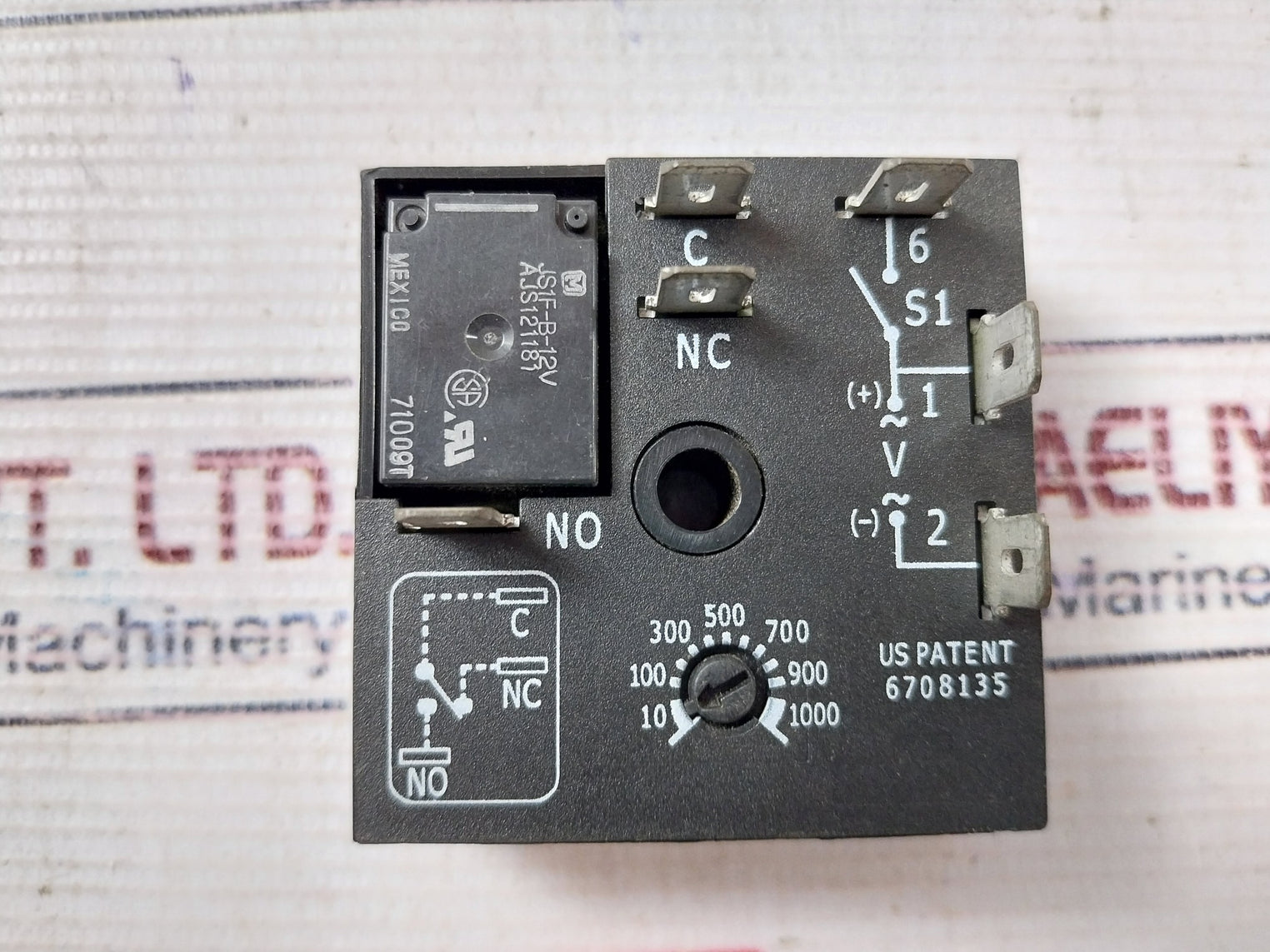 Abb Krdb422 Solid State Timer 10-1000 Sec 10A 125Vac
