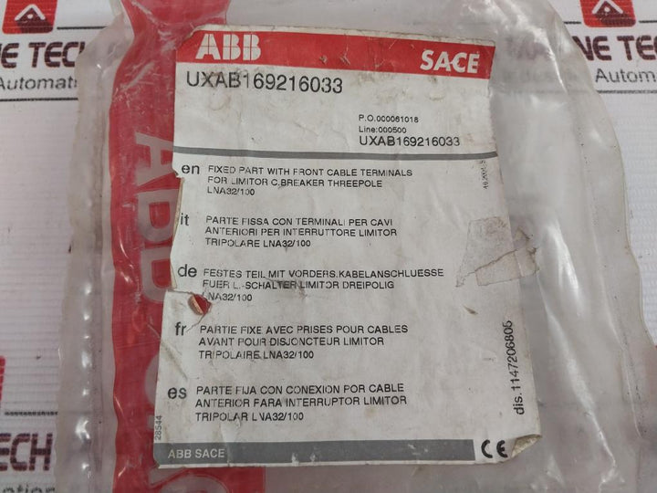 Abb Ln32-63 Fixed Part For Plug-in Circuit- Breaker Kit