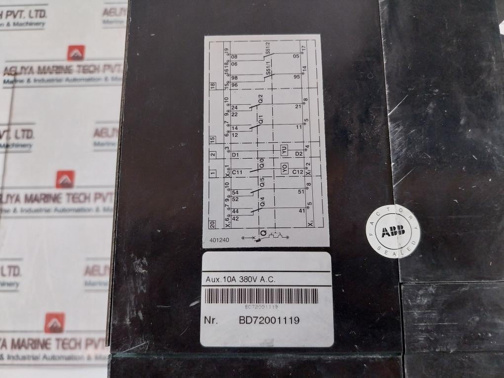 Abb Ln 800 Circuit Breaker 50-60Hz