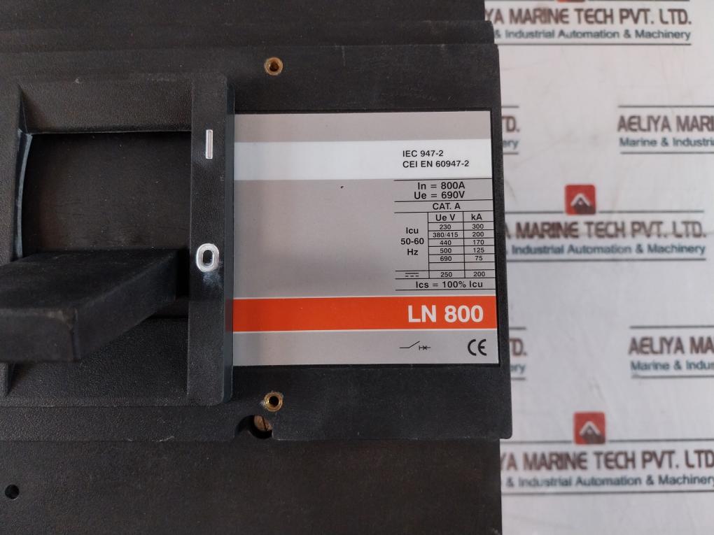 Abb Ln 800 Circuit Breaker 50-60Hz