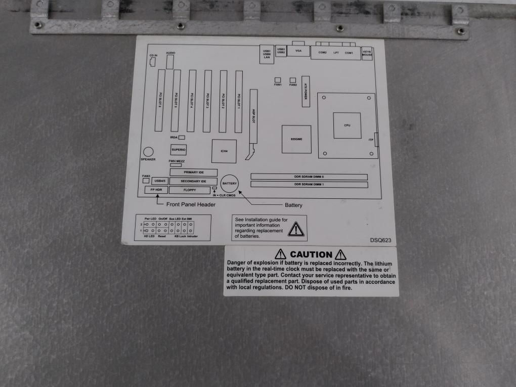 Abb M2004Hw Embedded Computer Industrial System 3Hac 020929-006/02