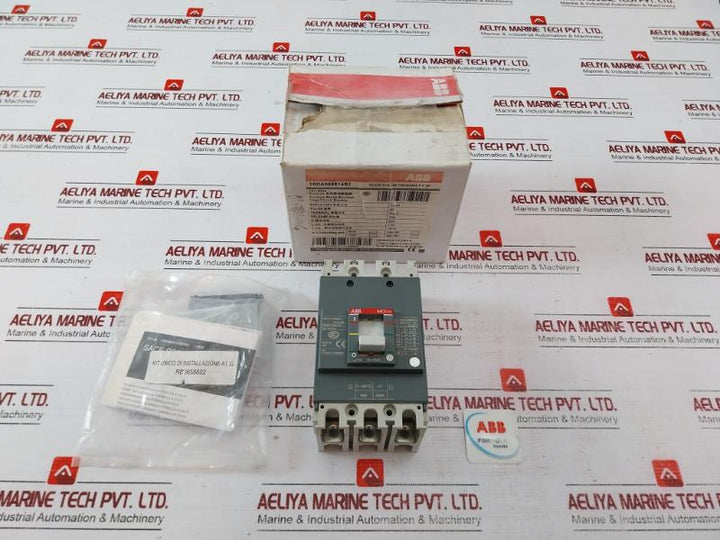 Abb Mccb A1A 125 Case Circuit Breaker Kit En/Iec 60947-2 550 Vac/250 Vdc 50-60Hz