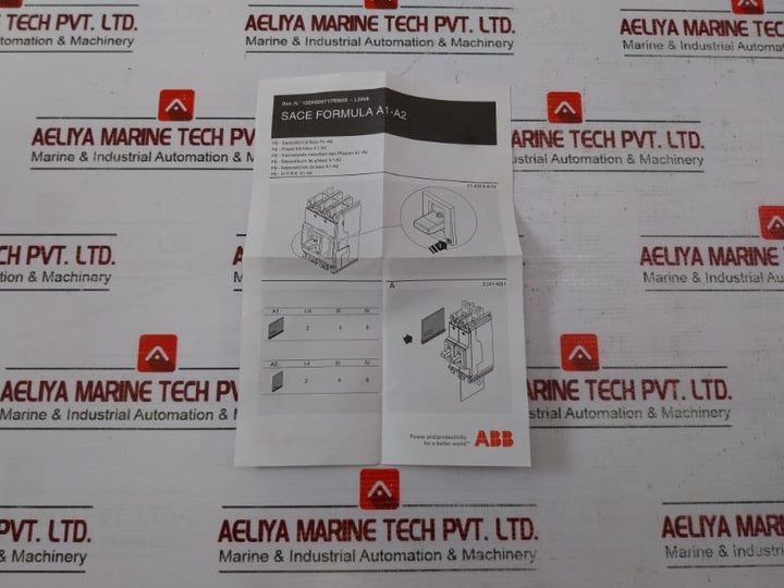 Abb Mccb A1A 125 Case Circuit Breaker Kit En/Iec 60947-2 550 Vac/250 Vdc 50-60Hz