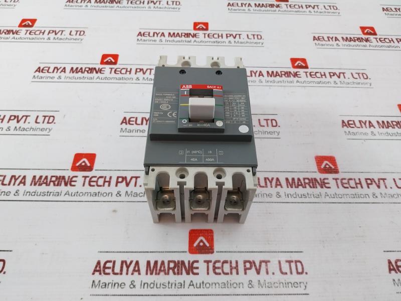 Abb Mccb A1A 125 Case Circuit Breaker Kit En/Iec 60947-2 550 Vac/250 Vdc 50-60Hz