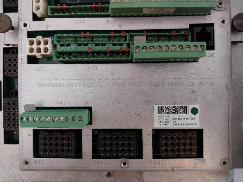 Abb Mcob-02 Motherboard 24Vdc 10.6V 62Ma 94V0 4052026 Wo06341370090 W271