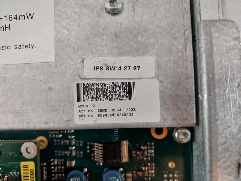 Abb Mcob-02 Motherboard 24Vdc 10.6V 62Ma 94V0 4052026 Wo06341370090 W271