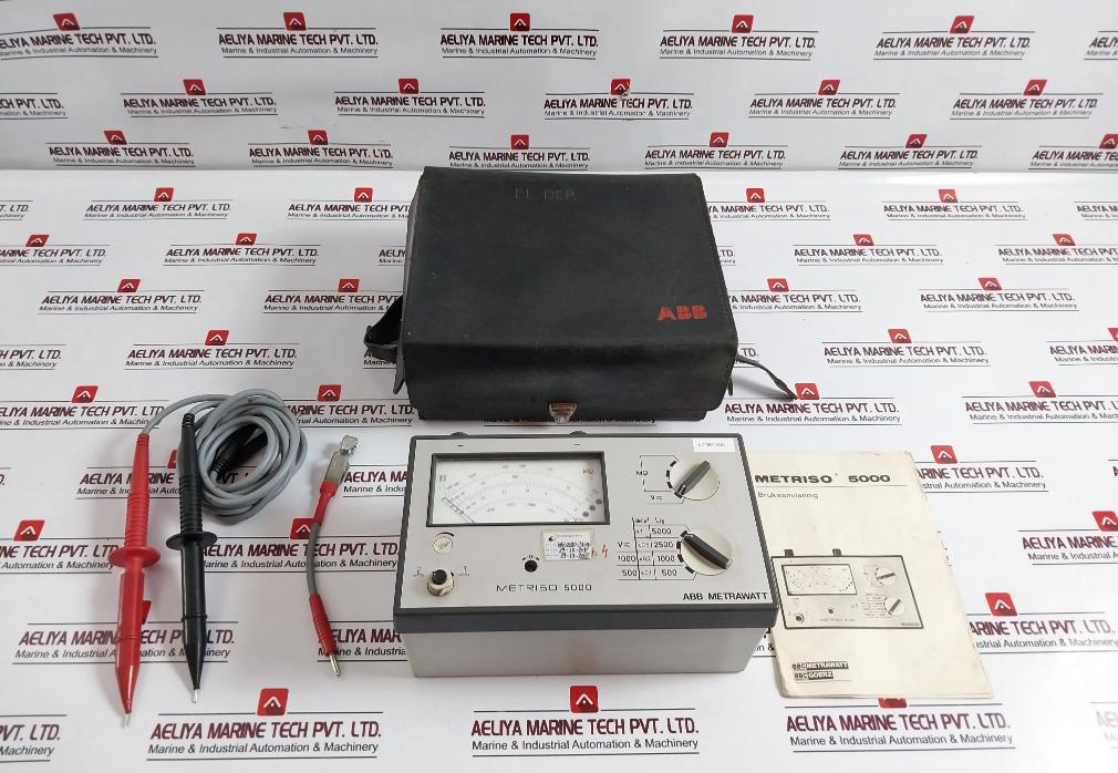 Abb Metrawatt Metriso 5000 Insulation Tester 0-5000v