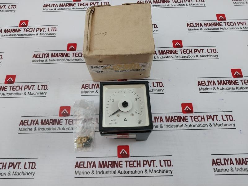 Abb Metrawatt Sael Pq72/S Ammeter 0-12A 60 Mv