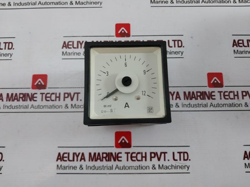 Abb Metrawatt Sael Pq72/S Ammeter 0-12A 60 Mv