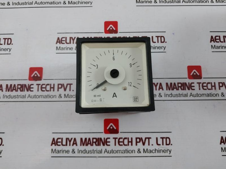 Abb Metrawatt Sael Pq72/S Ammeter 0-12A 60 Mv