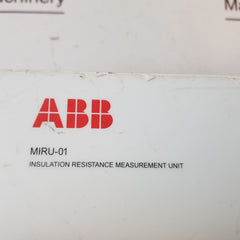 ABB MIRU-01 Insulation Resistance Measurement Unit 3AXD50000033270