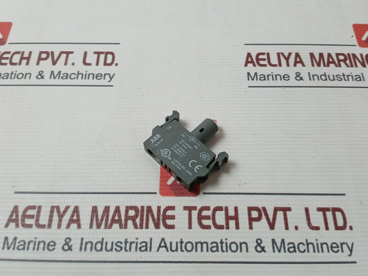 Abb Mlbl-07R Lamp Block With Led Rear Mounted 230Vac 10Ma