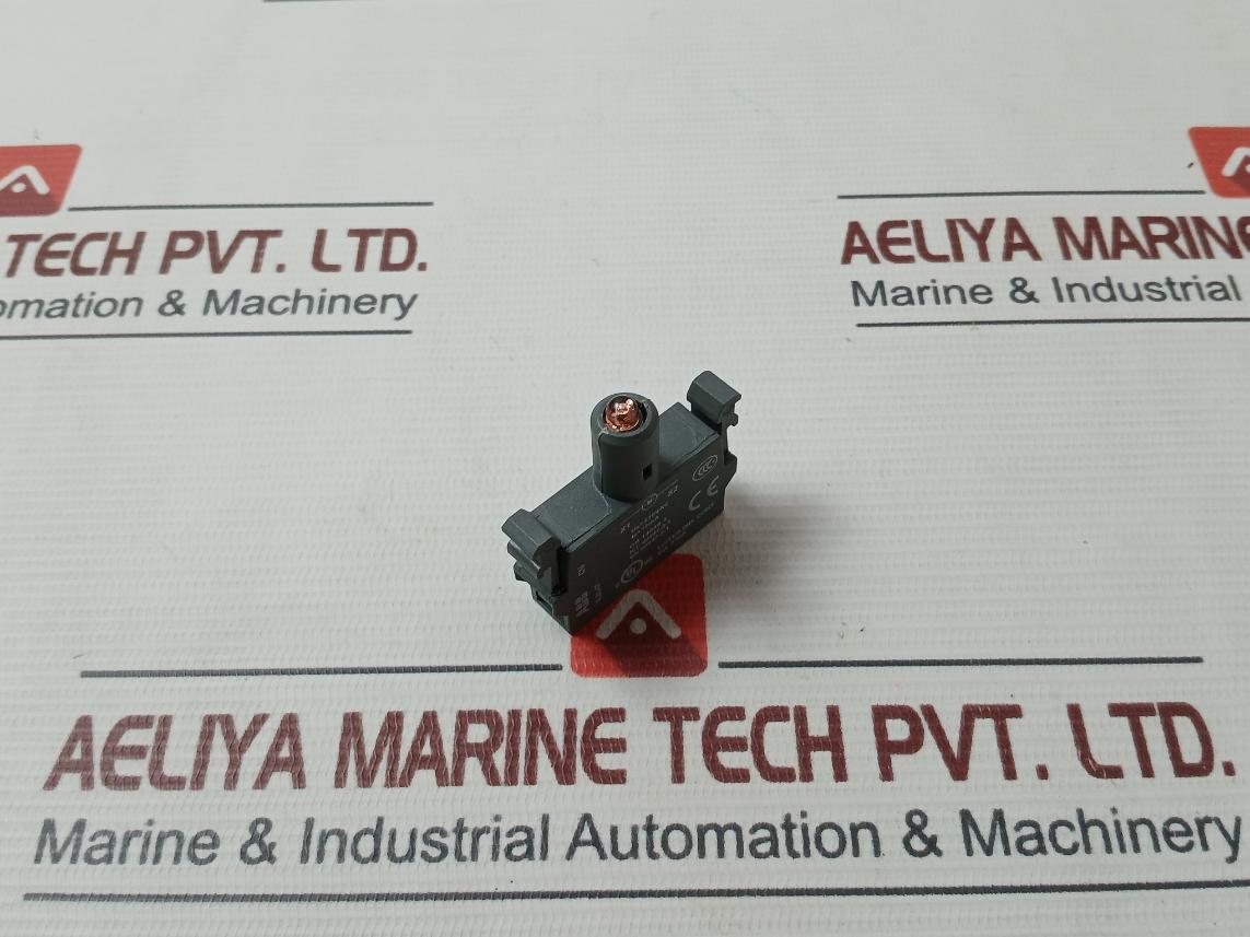 Abb Mlbl-07R Lamp Block With Led Rear Mounted 230Vac 10Ma