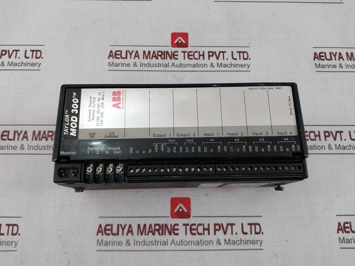 Abb Mod 300 Current Source Analog I/O Module 0.25A 50Ma Pt 6231Bp10910