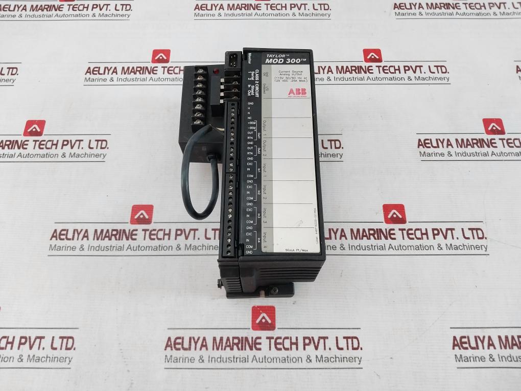 Abb Mod 300 Current Source Analog I/O Module 0.25A 50Ma Pt Ic660Bsm021C
