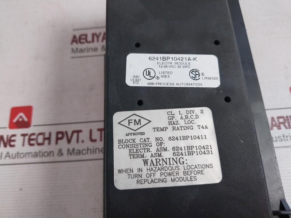 Abb Mod 300 Input Output Plc Source Module 6241Bp10411 6241Bp10431A-k