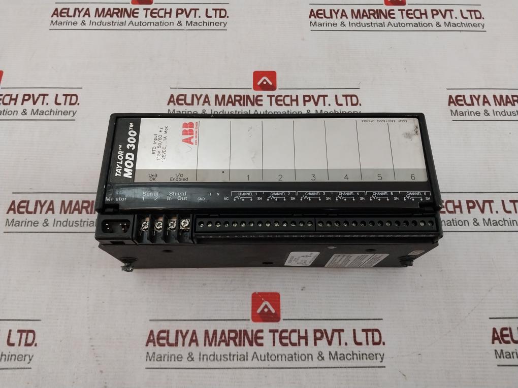 Abb Mod 300 Rtd Input Module 115V Ac 50/60 Hz, 125V Dc 0.1A