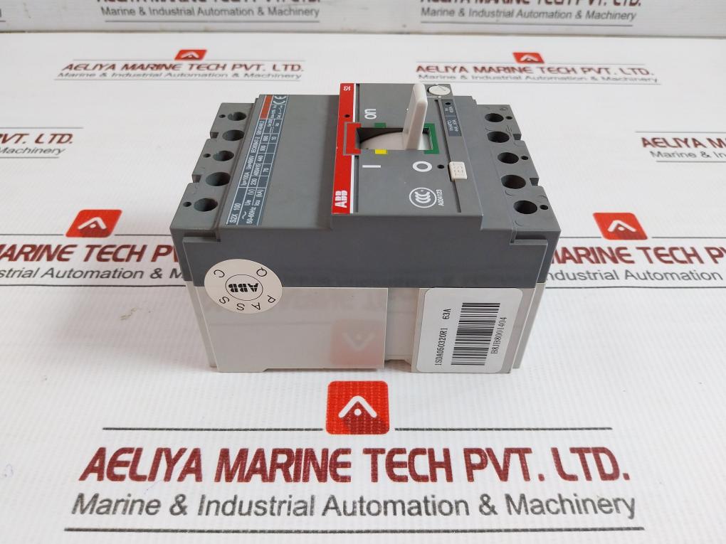 Abb Moulded Case Circuit Breaker 3P 690V 50-60Hz Part No S2X 100 R63 3P F Fc