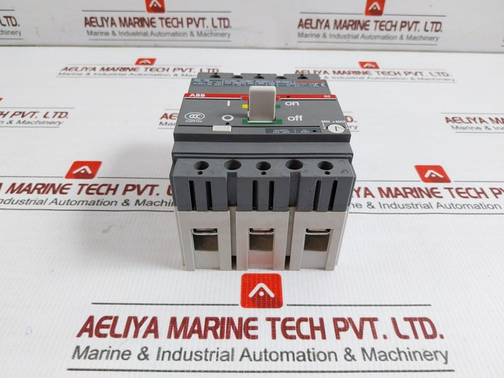 Abb Moulded Case Circuit Breaker 3P 690V 50-60Hz Part No S2X 100 R63 3P F Fc