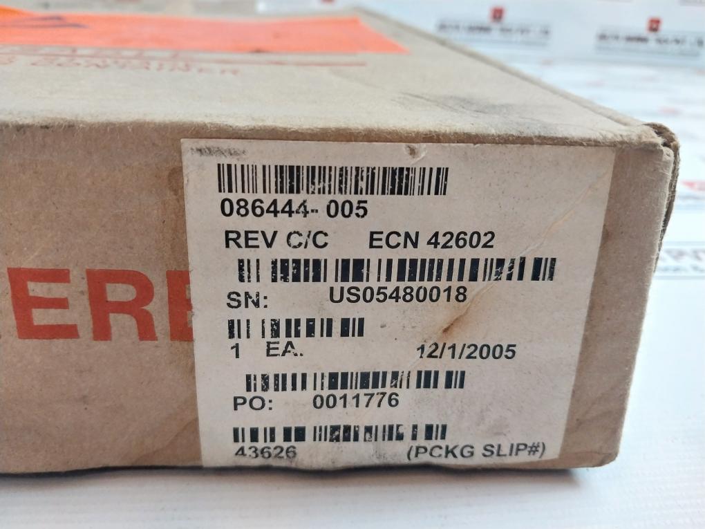 Abb Mprc 086444-005 Direct Fiber Optic Module Rev C/C