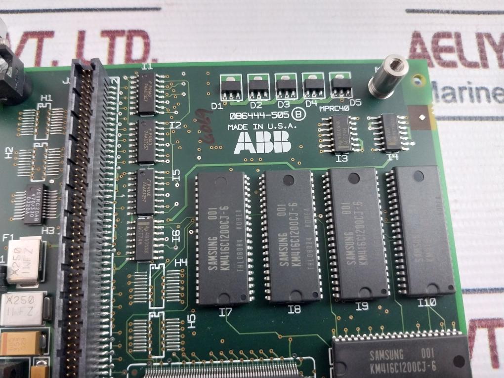 Abb Mprc 086444-005 Direct Fiber Optic Module Rev C/C