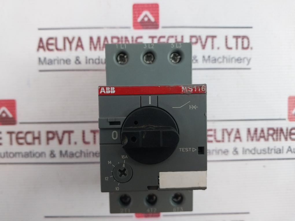Abb Ms116-16 Manual Motor Starter 1Sam250000R1011 Ip20