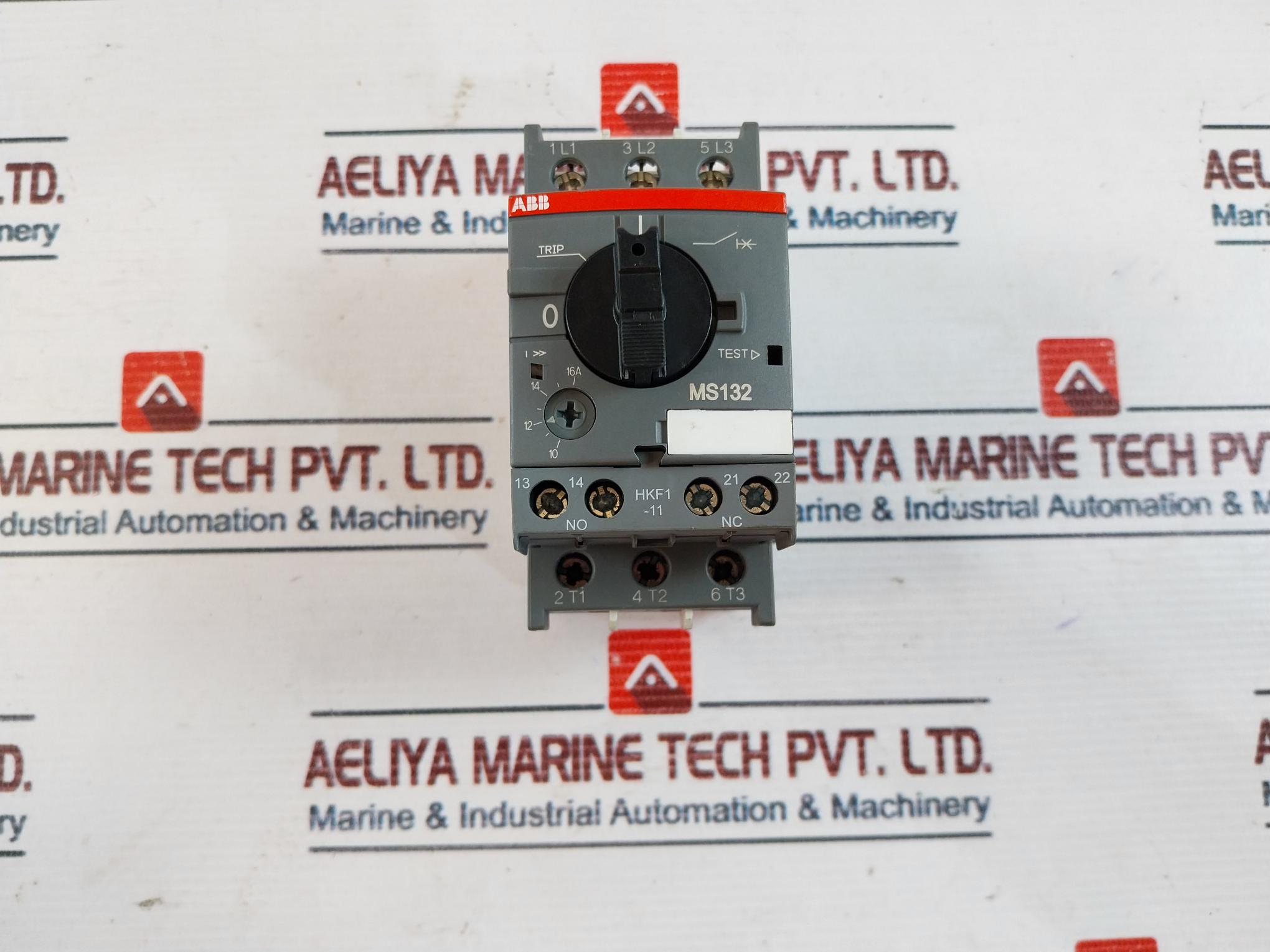 Abb Ms132-16 Manual Motor Starter Ip20/Ip10 690V 50/60Hz 6Kv 16.0 Amps