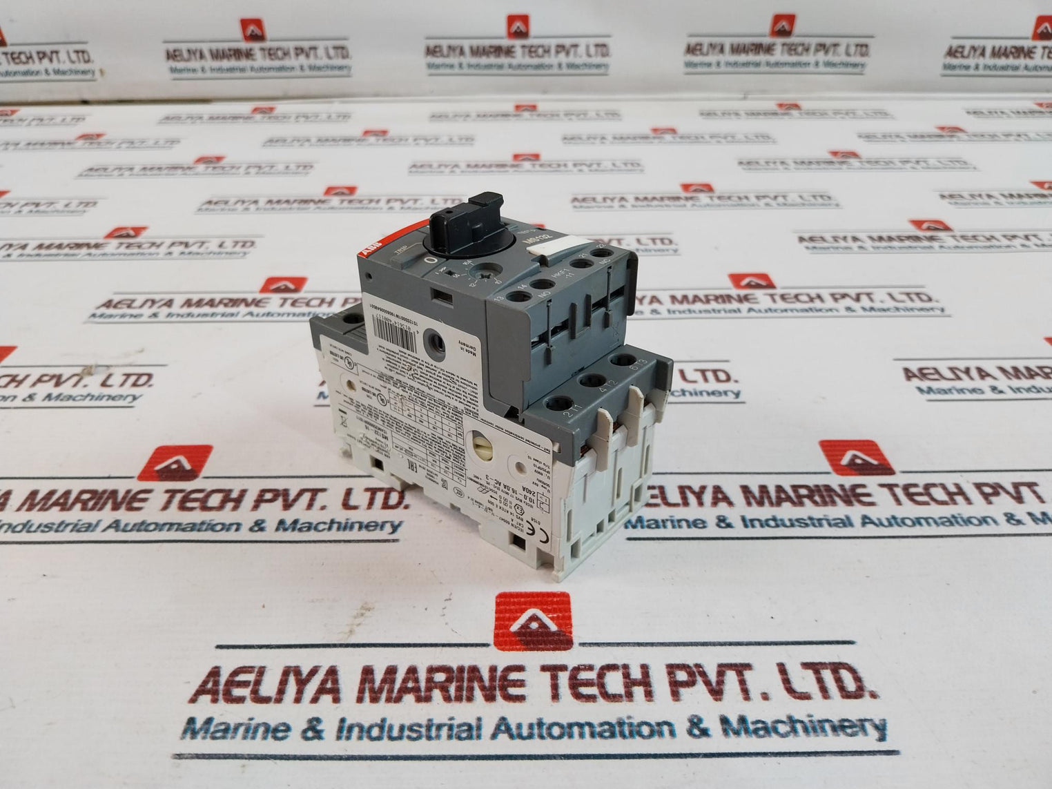 Abb Ms132-16 Manual Motor Starter Ip20/Ip10 690V 50/60Hz 6Kv 16.0 Amps