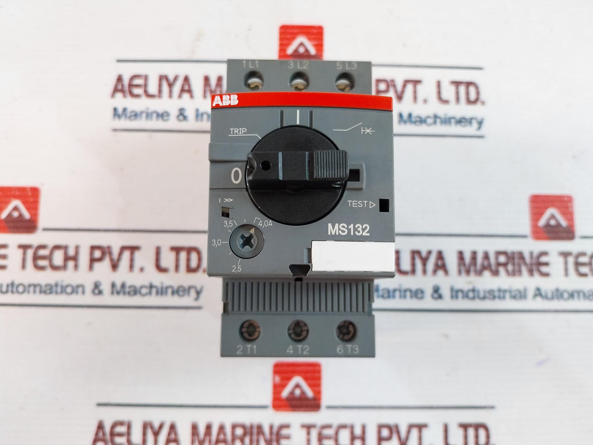 Abb Ms132-4.0 Manual Motor Starter Cat A 50/60Hz