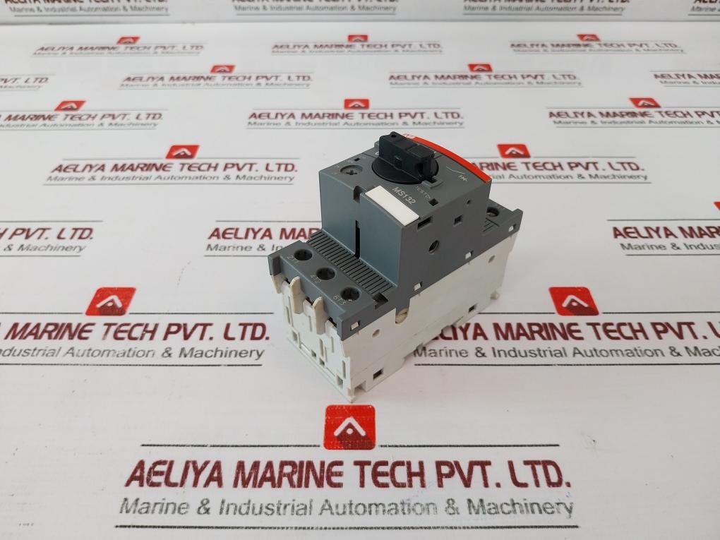 Abb Ms132 Manual Motor Starter, 1Sam350000R1015, 25-32A 690V