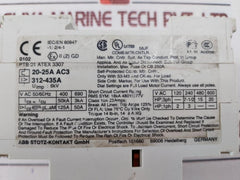 Abb Ms 325 Manual Motor Starter 312-435A