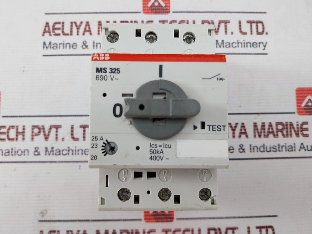 Abb Ms 325 Manual Motor Starter 312-435A