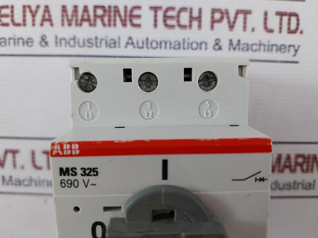 Abb Ms 325 Manual Motor Starter