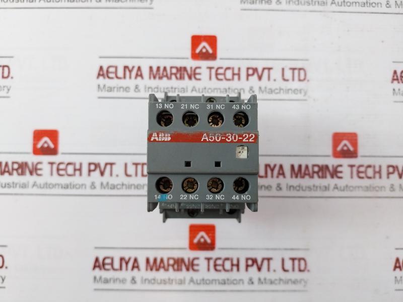 Abb N22E Contactor Relay A50-30-22 600Vac Max A005135