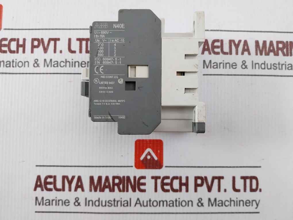 Abb N40e Brown Boveri Contactor Relay