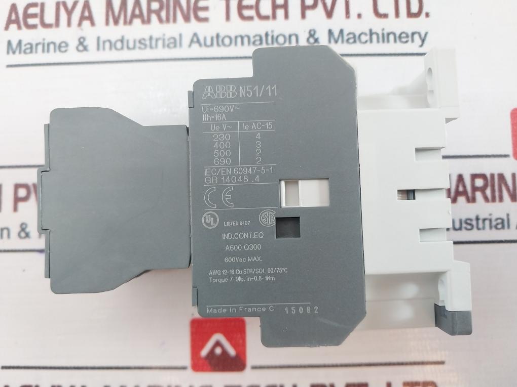 Abb N51/11 Auxiliary Contactor 10A 690V~