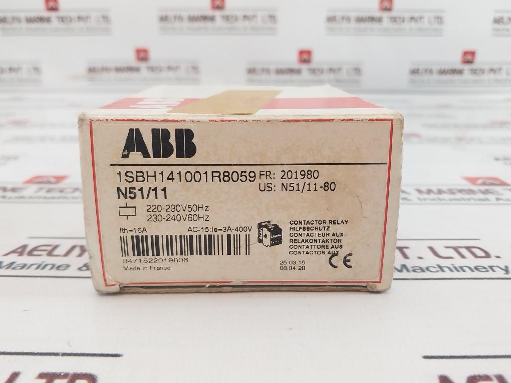 Abb N51/11 Auxiliary Contactor 10A 690V~
