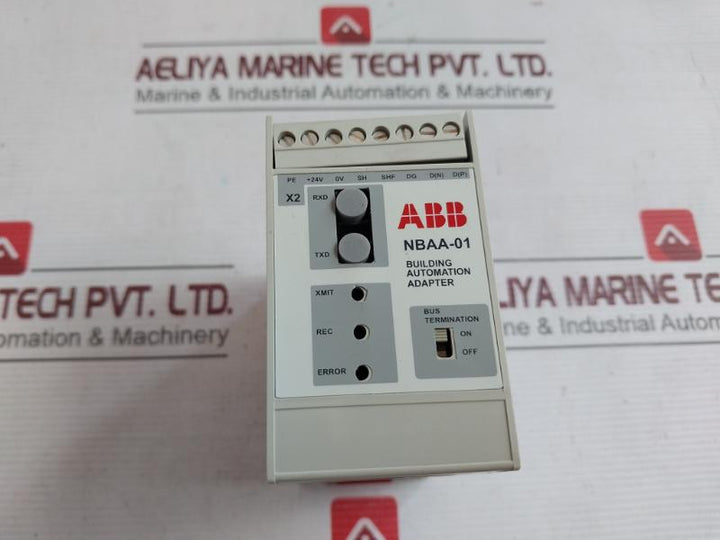 Abb Nbaa-01 Building Automation Adapter Module 64286871 24Vdc, 3W Revision: C