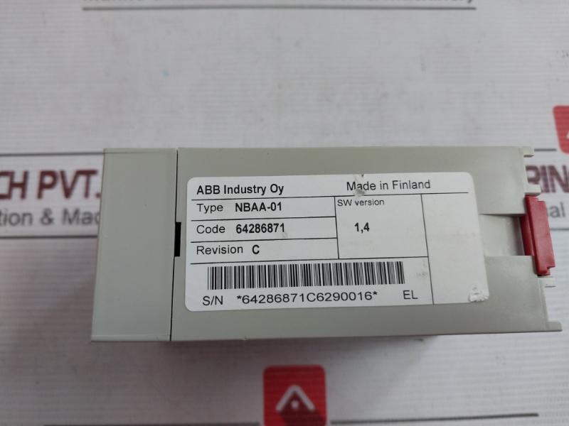 Abb Nbaa-01 Building Automation Adapter Module 64286871 24Vdc, 3W Revision: C