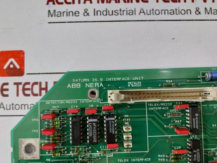 Abb Nera Saturn 3s.9 Interface Unit Zhxr23533 R2a M9680