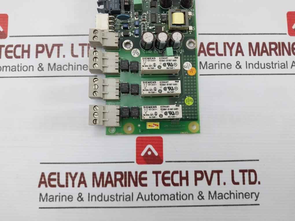 Abb Nioc-01 Printed Circuit Board Card 3Bse005735R1 Mlv0-c Rev: L 94V0
