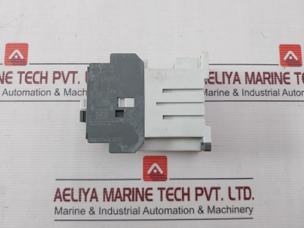 Abb Nl22E Contactor Relay 600Vac Max Awg 12-16 Cu
