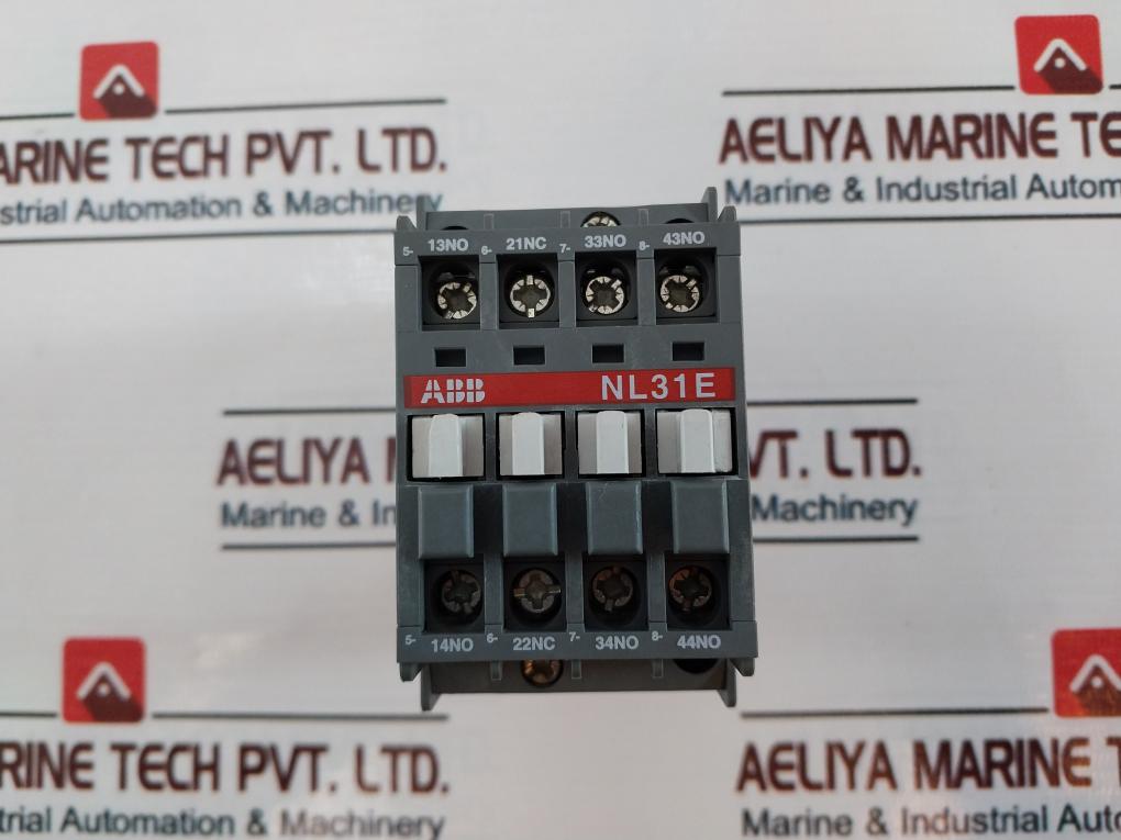 Abb Nl31E Auxiliary Contactor 16A 690V~