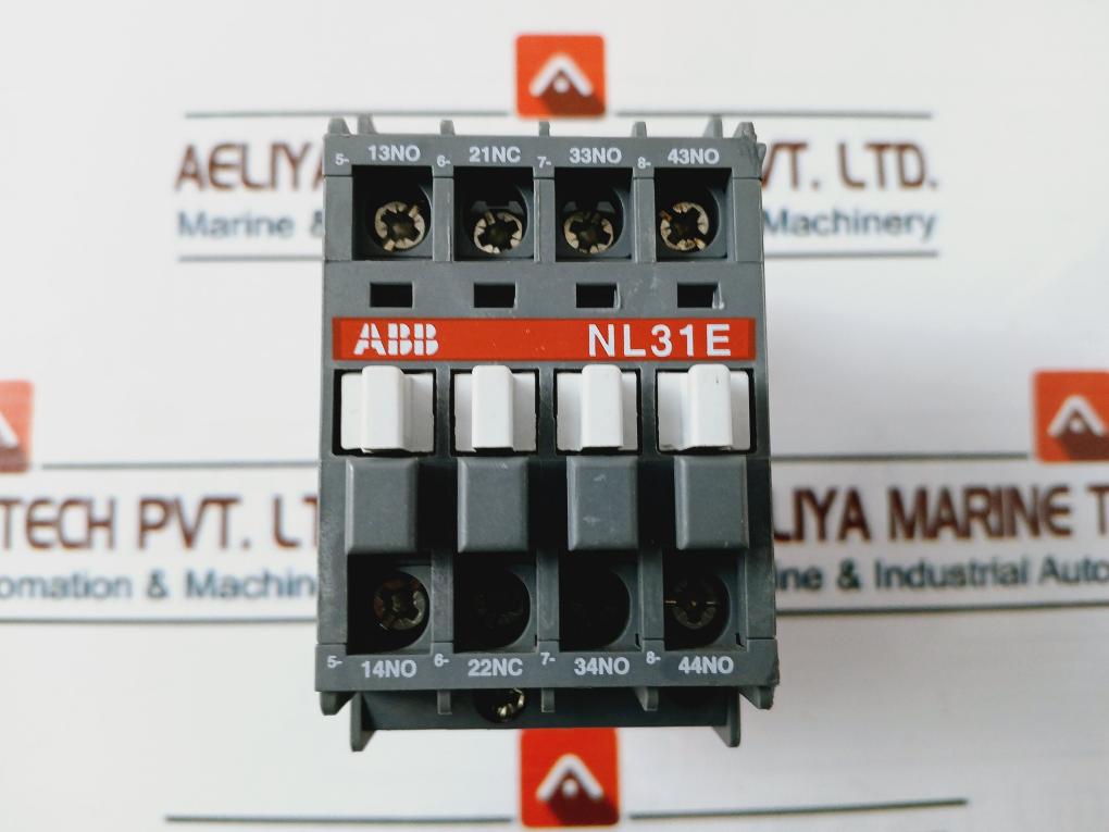 Abb Nl31E Contactor Relay 24Vdc