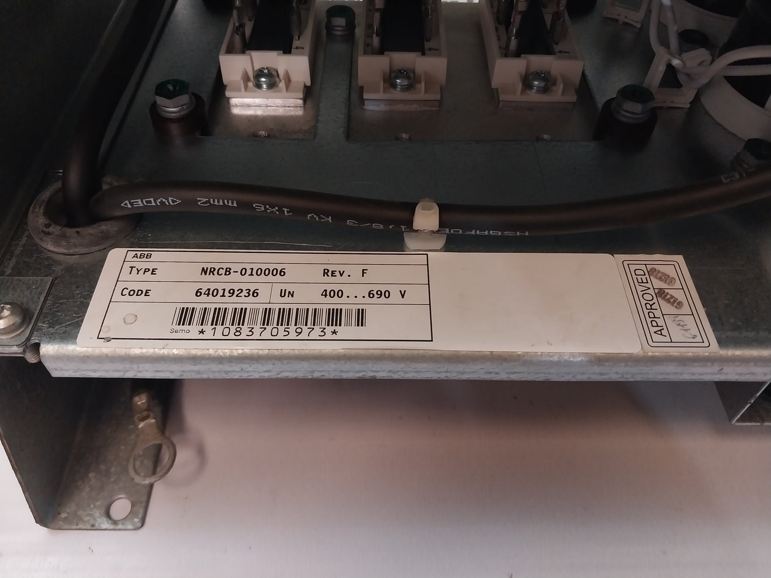 Abb Nrcb-010006 Attenuator Rev F 7163000 716-90241 5 Oh 64019236