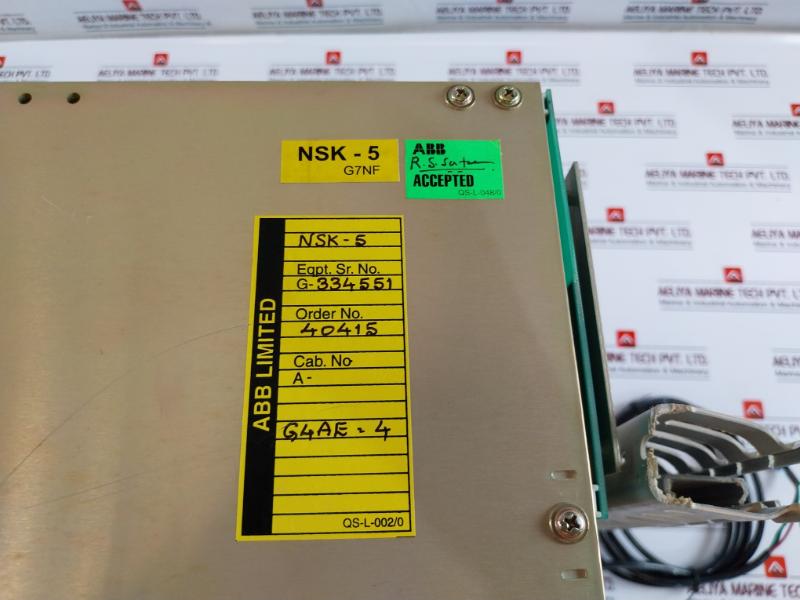Abb NSK-5 Fsk Modem Equipment Power Systems Communication 40415